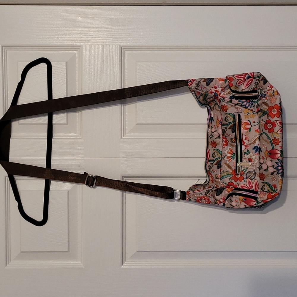 LeSport Sac Floral Nylon Purse